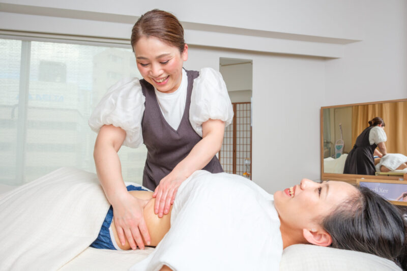 くびれ職人の深層リンパ痩身施術